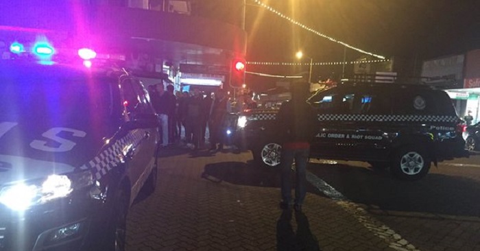 Man drives car filled with gas cylinders into Sydney police station in `terror attack`